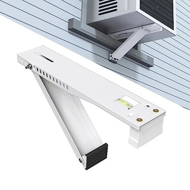Air Jade Window Air Conditioner Bracket Up to 85 lbs Designed to Fit 5000 to 12000 BTU Sized Small Unit Light Duty Universal AC Support Brackets S