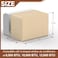 BJADE&acirc;&euro;&tilde;S BJADES Window AC Cover Compatible with Midea UShaped Window Air Conditioner UnitHeavyDutyWaterproof 600D Polyester Outdoor AC CoversDustproof Windproof Outside Window AC Protection Cover