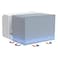 Flamorrow Air Conditioner Cover for Ushaped 8000 10000 12000 BTU Window Unit 600D Heavy Duty Waterproof U Shape Window AC Cover for Outside Unit