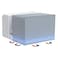 Flamorrow Air Conditioner Cover for Ushaped 8000 10000 12000 BTU Window Unit 600D Heavy Duty Waterproof U Shape Window AC Cover for Outside Unit