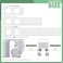 Memrita Dual Hose Portable Air Conditioner Window Seal Kit 5 Diameter Adjustable Window Vent Kit with Foam Seal Strip for Sliding and Hung Windows