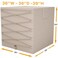 AC COAT Air Conditioner Cover For Outside Units Central AC Unit Covers Dual Shoelace Drawstring For Snug Fit