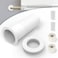 Daisypower Wall Sleeve for Air Conditioner Line Set Covers for Outside Units Mini Split Line Set AC Sleeve Trough the Wall Pipe Accessories for 3in Wall Hole 8 inches Length