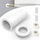 Daisypower Wall Sleeve for Air Conditioner Line Set Covers for Outside Units Mini Split Line Set AC Sleeve Trough the Wall Pipe Accessories for 3in Wall Hole 8 inches Length