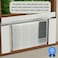Breeze Stop Surround Insulation Side Panels White for Window AC Unit Indoor Air Conditioner Cover for Winter and Summer Fits 36 40 Wide Window