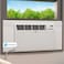 Breeze Stop Surround Insulation Side Panels White for Window AC Unit Indoor Air Conditioner Cover for Winter and Summer Fits 36 40 Wide Window