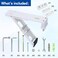 GNILLKO Window Air Conditioner Support Bracket Support Up to 85 lbs Universal for 500012000 BTU AC Units Window AC Bracket Light Duty