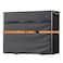 NGB Mini Split Air Conditioner Cover for Outside Units600D Waterproof Air Conditioner Mini Split CoverOutdoor Rectangular Air Conditioner Covers for AC Units Fits up to 452L x 173W x 40H