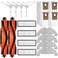 HUIZHEN 18Piece D10 Plus Accessories Kit Compatible with DreameBot D10 Plus RLS3D Dreame D10 Plus Robot Vacuum Replacement Parts 2 Main Brushes 4 Side Brushes 4 HEPA Filters 4 Mop Pads 4 Dust Bags
