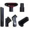 GIBTOOL Vacuum Attachments Accessories Cleaning Kit Brush Nozzle Crevice Tool for 1 14 inch 1 38 inch Standard Hose 6pcs
