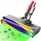Amalfy Optic Soft Roller Cleaner Head Replacement for Dyson Vacuum V15 V11 V10 V8 V7 Gen5 Animal Detect Absolute Cyclone LED Green Light Dust Detect Hardwood Floor Attachment AntiTangle Quick Release