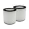 PUREBURG Replacement Filters Compatible with HIMOX H07 Portable desktop Air Purifier 2Pack H13 HEPA Air Clean Dust Odors