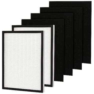 Climestar H13 HEPA Filter Replacement Compatible with SearsKenmore 83190 Air Filters fits Kenmore Air Cleaner Models 85250 and 83250 2Pack HEPA 4Pack Prefilters