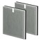WILERDA 2Pack 3in1 Purezone Replacement Filter Compatible with Pure Enrichment PureZone Air Purifier H13 Grade True HEPA Filter PartPEAIRFIL