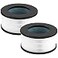 iSingo 2 Pack AF3222 HEPA Replacement Filter Compatible with Bulex AF3222 Device HEPA Filter and Activated Carbon Filter Set