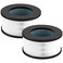 iSingo 2 Pack AF3222 HEPA Replacement Filter Compatible with Bulex AF3222 Device HEPA Filter and Activated Carbon Filter Set
