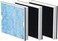Abestorm 2in1 HEPAActivated Carbon Filter Replacement Set for Filteair HEPA S1 S2 S3 Filteair HEPA V1 V2 V3 Air Scrubber 3Pack