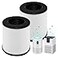 Hichoryer BD02L M05 Replacement Filter Compatible with MOOKA BD02LM05 KOIOS BD02L and VEWIOR BD02U Air Purifier 3in 1 H13 True HEPA Filter 2 Pack