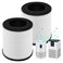 Hichoryer BD02L M05 Replacement Filter Compatible with MOOKA BD02LM05 KOIOS BD02L and VEWIOR BD02U Air Purifier 3in 1 H13 True HEPA Filter 2 Pack