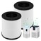 Hichoryer BD02L M05 Replacement Filter Compatible with MOOKA BD02LM05 KOIOS BD02L and VEWIOR BD02U Air Purifier 3in 1 H13 True HEPA Filter 2 Pack