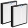 isinlive Vital 100S Replacement Filter Compatible with LEVOIT Vital 100S Air Purifier 3in1 Activated Carbon Filter for Vital 100SP Vital 100SRF White 2 Pack