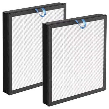 isinlive Vital 100S Replacement Filter Compatible with LEVOIT Vital 100S Air Purifier 3in1 Activated Carbon Filter for Vital 100SP Vital 100SRF White 2 Pack