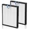 isinlive Vital 200S Replacement Filter for LEVOIT Vital 200S Vital 200SP Air Purifier HighEfficiency Activated Carbon Vital 200SRF LRFV201WUS 2 Pack White