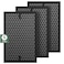 isinlive 3Pack HRFSC1 Replacement Filter S Compatible with Honeywell HPA3000 PowerPlus and HPA5000 Air Purifier HRFSC1 Activated Carbon Filter for Home Renovation VOCs