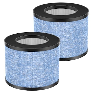 isinlive 2 Pack C102 HEPA Air Filter MA01CW Replacement Filter Compatible with Miko Ibuki Ibuki Air Purifier MA18 and Okaysou AirMic4S Air Purifier