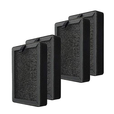 PUREBURG Replacement Filter Compatible with LEVOIT LVH128 Air Purifier LVH128RF 2Pack 2 Filters per Pack H13 HEPA Activated Carbon 2IN1 For Air Clean Dust VOCs