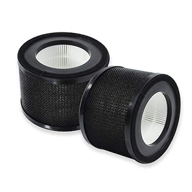 PUREBURG Replacement Filter Compatible with TaoTronics TTAP001 Gukify AP001 VAVA VAEE014 Air Purifiers Pack of 2 H13 True HEPA Activated Carbon 2in1