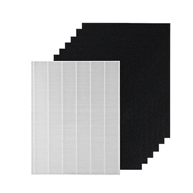 PUREBURG Replacement Filter Compatible with Winix D360 Air Purifier D3 1712010102 H13 True HEPA 6 x Activated Carbon PreFilters Clean Dust Odors