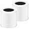 isinlive A2001 Replacement Filter Compatible with A2001 Air Purifier 3In1 Efficient Filtration Activated Carbon Filter Compared to Part AF2001 2 Pack