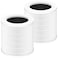 isinlive A2001 Replacement Filter Compatible with A2001 Air Purifier 3In1 Efficient Filtration Activated Carbon Filter Compared to Part AF2001 2 Pack