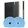 LRFDRESS Replacement Filter Kit Compatible with Sharp KC860U Series Air Purifier Replaces Part FZC150HFU FZC150DFU FZC100MFU Filter Replacement Prefilter 2 Humidifier filters