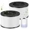 isinlive M01 Replacement Filter Only Compatible with MOOKA M01 Air Purifier 3in1 PreFilter HEPA Filter HighEfficiency Activated Carbon Filter Filtration System 2 Pack