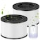 isinlive M01 Replacement Filter Only Compatible with MOOKA M01 Air Purifier 3in1 PreFilter HEPA Filter HighEfficiency Activated Carbon Filter Filtration System 2 Pack