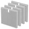 isinlive 4 Pack 3in1 HEPA Replacement Filter Compatible with Pure Enrichment PureZone Air Purifier Part No PEAIRPLG
