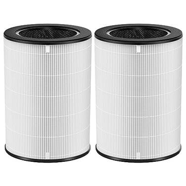 JORAIR 2 Pack APT45 APT40FL HEPA Replacement Filter Compatible with 1461901 Homedics 5 in 1 Total Clean Air Purifier 1461901 Replacement Filter APT40 APT43 APT45BK and APT45WTCostco 1461901