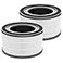 JORAIR 2 Pack Vista 200 Replacement Filter Compatible with LEVOIT Vista 200 Air Purifier 3in1 H13 True HEPA Filter HighEfficiency Activated Carbon Filter Vista200RF