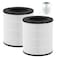 WILERDA 2 Pack A2 Replacement Filter Compatible with AMEIFU GDAP1W and VEWIOR A2 ClearAirA2 Air Purifier 3in1 HEPA Filter with Highefficiency Activated Carbon Filter for Pollen Dust Pet Dander Smoke