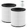 WILERDA 2 Pack A2 Replacement Filter Compatible with AMEIFU GDAP1W and VEWIOR A2 ClearAirA2 Air Purifier 3in1 HEPA Filter with Highefficiency Activated Carbon Filter for Pollen Dust Pet Dander Smoke