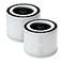 GoKBNY 2Pack True HEPA Replacement Filter Compatible with HIMOX Afloia Compass Home Small Room Purifiers 3in1 HEPA Filters