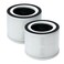 GoKBNY 2Pack True HEPA Replacement Filter Compatible with HIMOX Afloia Compass Home Small Room Purifiers 3in1 HEPA Filters