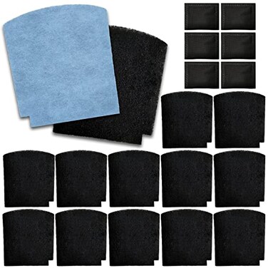 PURIMADE Hamilton TrueAir Replacement Carbon Filter 12Pack Hamilton Beach TrueAir Filters with 6Pcs Carbon Bags