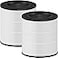 XBWW 2 Packs A2 Premium Replacement Filter for Vewior A2 ClearAirA2 Ameifu GDAP1W GDAP1USW ViGDAP1USW and Tailulu HQZZ160 Air Cleaner Purifier