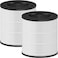 XBWW 2 Packs A2 Premium Replacement Filter for Vewior A2 ClearAirA2 Ameifu GDAP1W GDAP1USW ViGDAP1USW and Tailulu HQZZ160 Air Cleaner Purifier