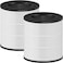 XBWW 2 Packs A2 Premium Replacement Filter for Vewior A2 ClearAirA2 Ameifu GDAP1W GDAP1USW ViGDAP1USW and Tailulu HQZZ160 Air Cleaner Purifier