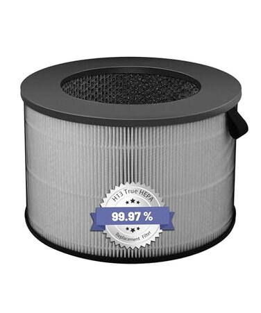 Popurure U9C Filter Replacement Compatible with LG PuriCare AeroTower Fan for U9CV1C U9CV2B U9CS1C Air Purifier Filter 3in1 Filter and Activated Carbon Filter 1 Pack