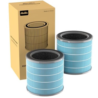 Aircillin Air Purifier AP070A AP070B Replacement Filters Efficiency Activated Carbon Highefficiency HEPA Filter 2 Pack